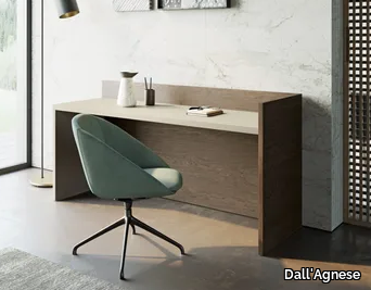 MODULA - Wooden secretary desk with drawers _ Dall'Agnese