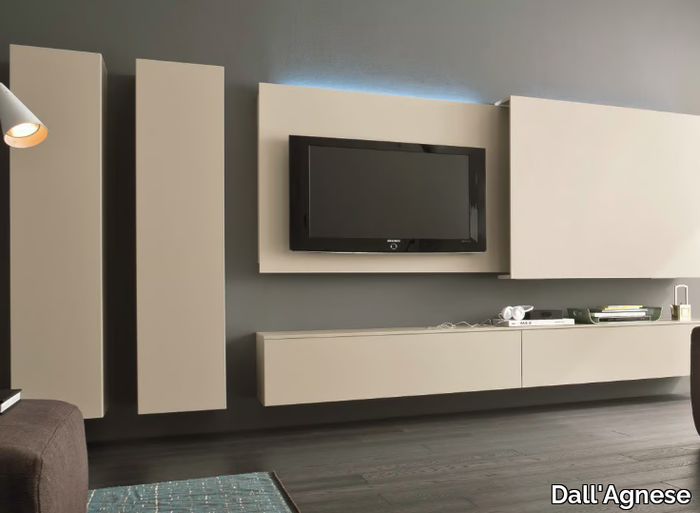 SLIM 13 - Sectional TV wall system _ Dall'Agnese