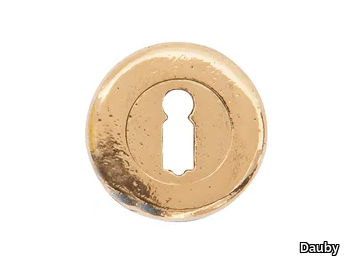 PURE 18278 - Round bronze keyhole escutcheon _ Dauby