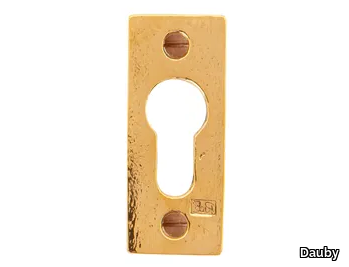 PURE 18286 - Rectangular bronze keyhole escutcheon _ Dauby