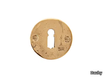 PURE 18349 - Round bronze keyhole escutcheon _ Dauby