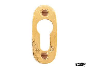 PURE 18336 - Oval bronze keyhole escutcheon _ Dauby