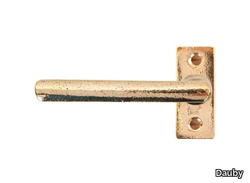 PURE 18481 - Bronze door handle on back plate _ Dauby