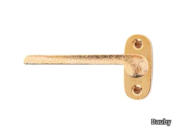 PURE 18650 - Bronze door handle on back plate _ Dauby