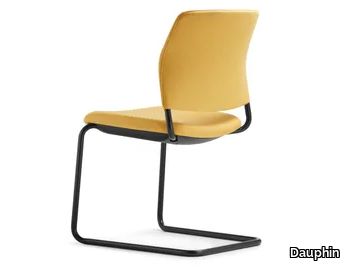 CAY - Cantilever chair stackable _ Dauphin