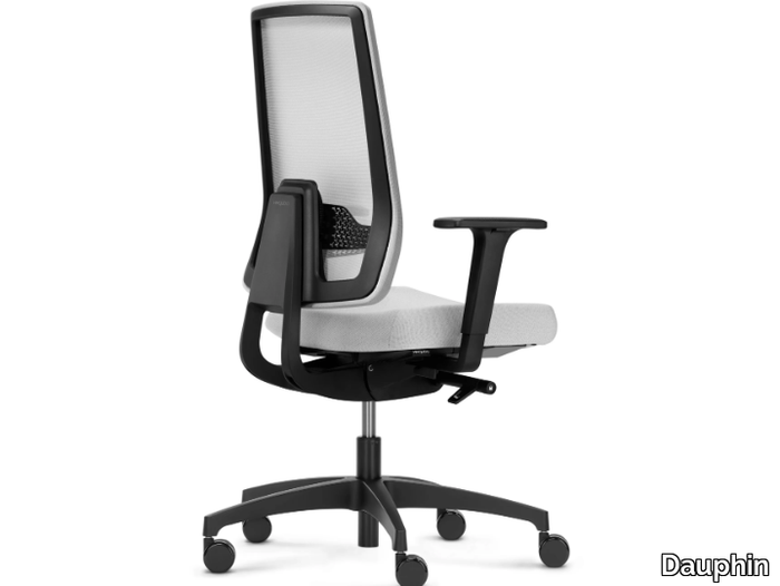 INDEED MESH - Swivel height-adjustable mesh office chair _ Dauphin