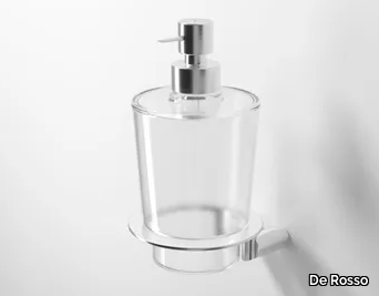 MIRTO - Wall-mounted glass Bathroom soap dispenser _ De Rosso