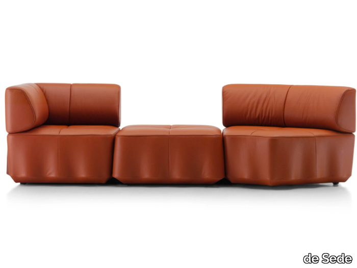 DS-808 ONDA - Modular leather sofa _ de Sede