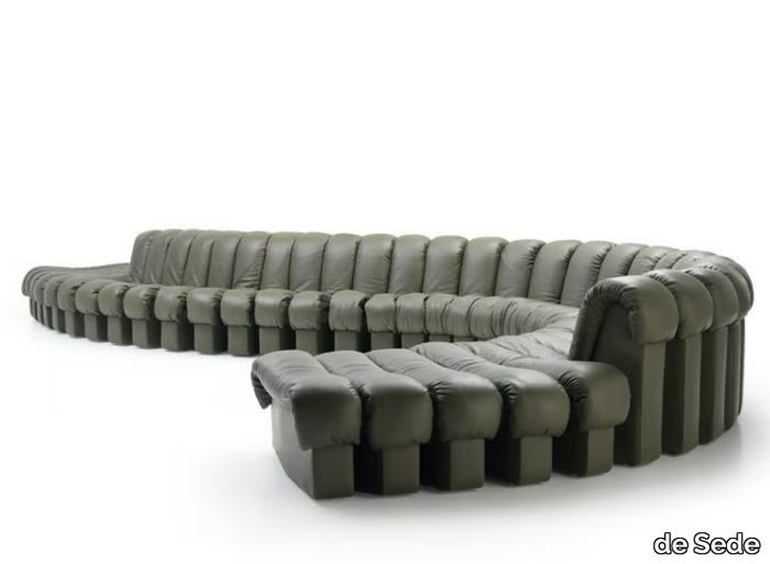 DS-600 SNAKE - Modular curved sofa _ de Sede