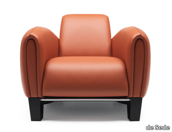 DS-57 AERO - Club leather armchair with armrests _ de Sede