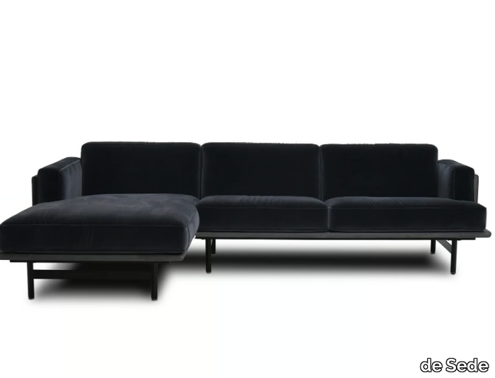 DS-175 LINEAR - Sectional fabric sofa with chaise longue _ de Sede