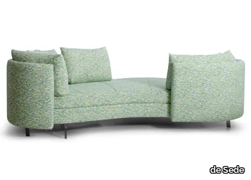 DS-167 ISLAND OUTDOOR - Curved fabric garden sofa _ de Sede