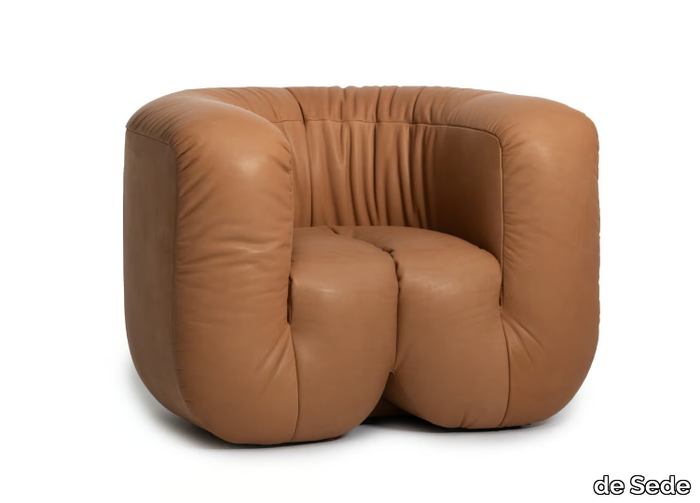 DS-707 CANADA - Leather armchair with armrests _ de Sede