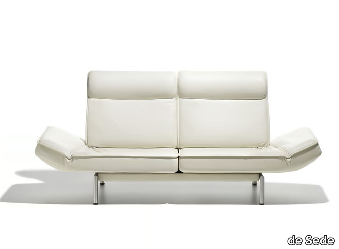 DS-450 TWIST - Recliner leather sofa with headrest _ de Sede