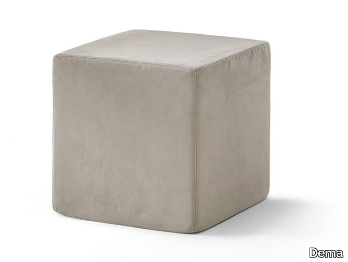 CUBO - Square pouf with removable lining _ Dema