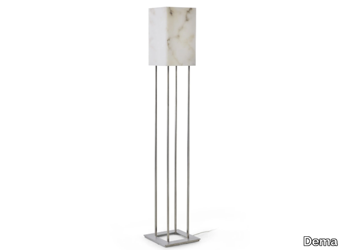 ALABASTRO - Alabaster floor lamp _ Dema