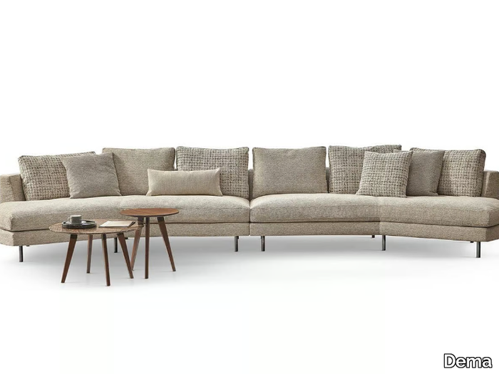 EASY - Sectional fabric sofa _ Dema