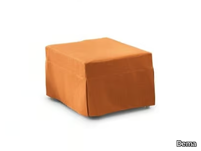 PLUTO - Fabric pouf bed with removable lining _ Dema