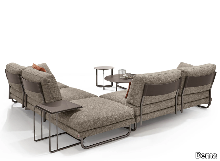 ALEF - Corner modular fabric sofa _ Dema