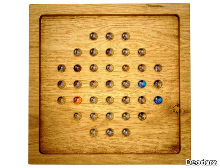 BASTIGLIA - Table-top oak game _ Deodara