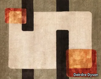 WINDOWS - Rectangular handmade rug _ Deirdre Dyson