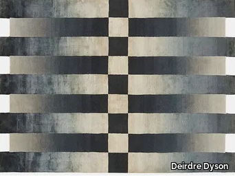 CHEQUERED - Rectangular rug with geometric shapes _ Deirdre Dyson