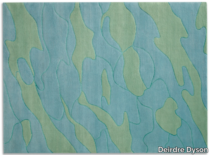 SHALLOWS - Hand knotted rug in wool and silk _ Deirdre Dyson