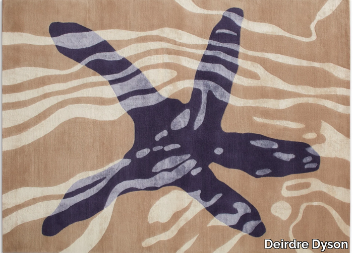 STARFISH - Hand knotted rug in wool and silk _ Deirdre Dyson