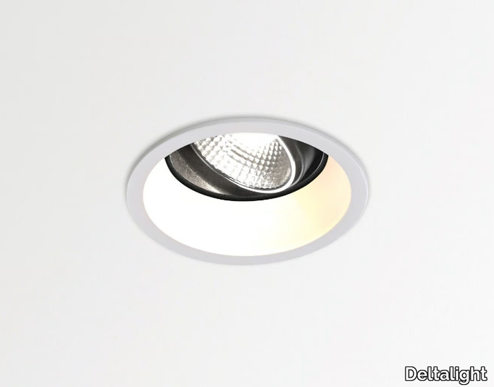 ENTERO RD-S - Recessed LED round metal spotlight _ Deltalight