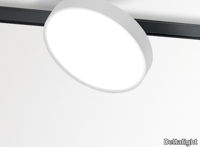 MULTINOVA 30 PIVOT ADM - LED polycarbonate and metal track-Light _ Deltalight