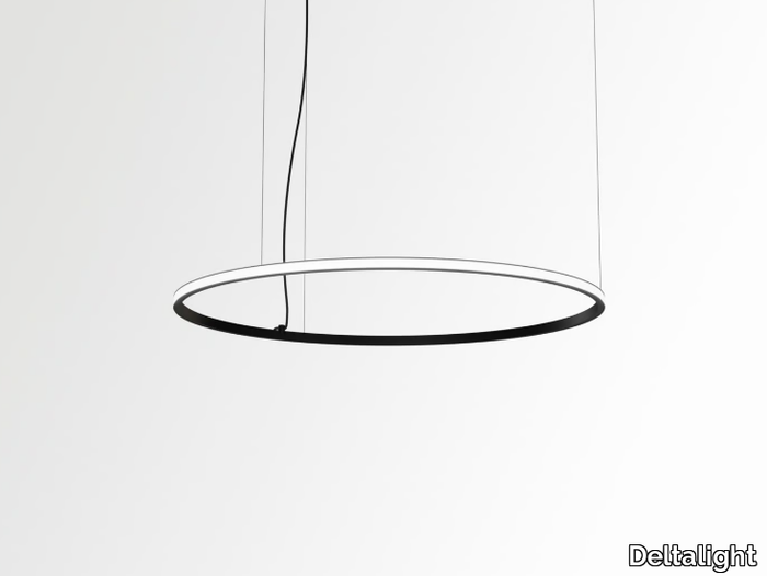 SUPERLOOP SLIM OUT - LED metal pendant lamp _ Deltalight