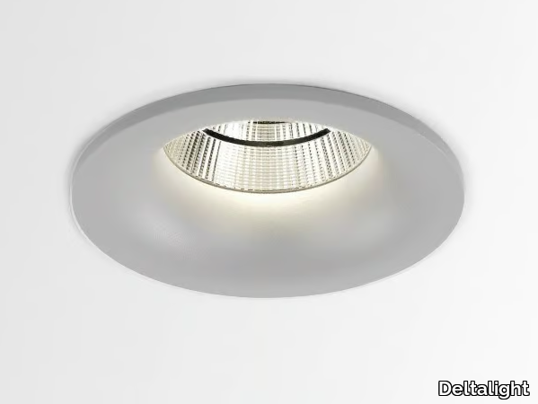 REO X - Recessed LED round aluminium spotlight _ Deltalight