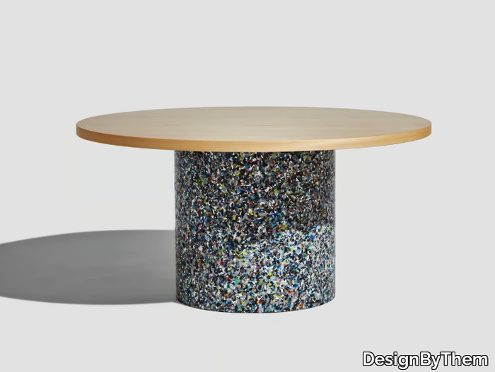 CONFETTI - Round coffee table _ DesignByThem