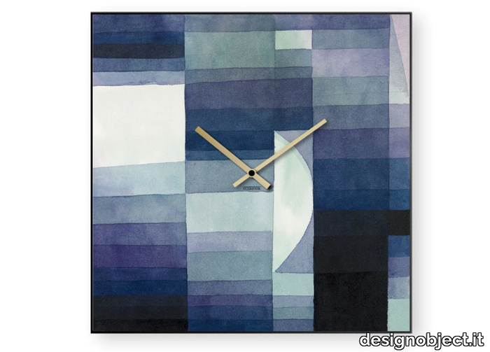 KLEE - Wall-mounted plate clock _ designobject.it