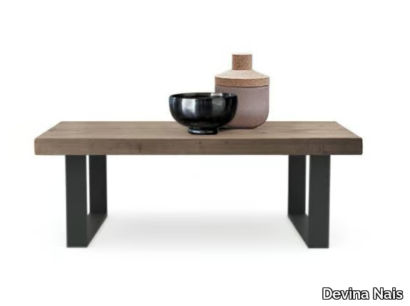 MASTER - Rectangular solid wood coffee table _ Devina Nais