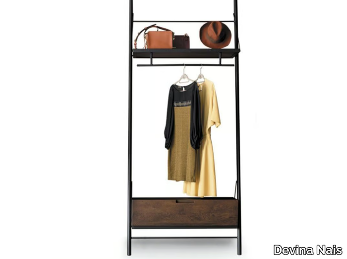 EASY CLOSET - Free standing iron hallway unit _ Devina Nais