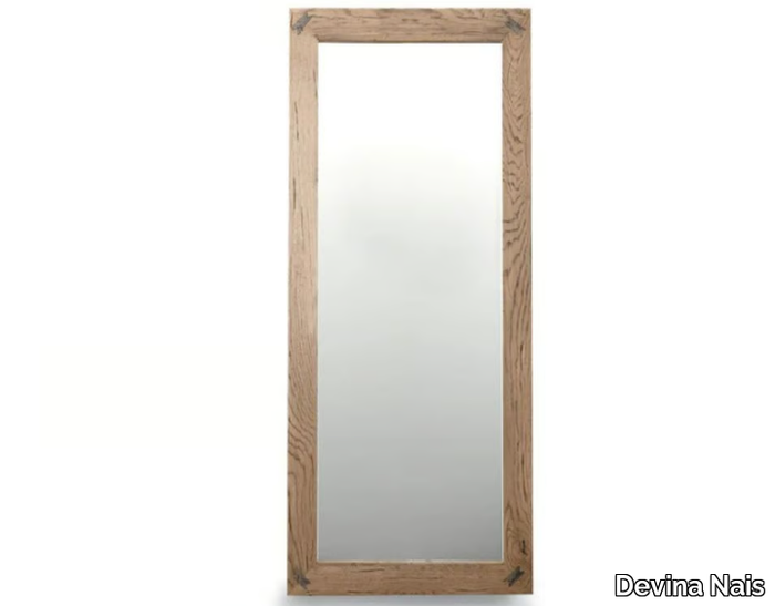 ELEPHANT - Table-top rectangular solid wood mirror _ Devina Nais