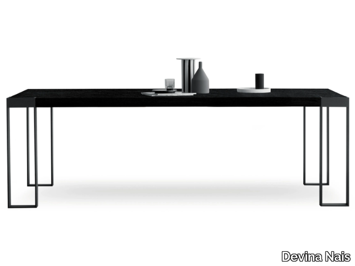 FRAME - Rectangular oak table _ Devina Nais