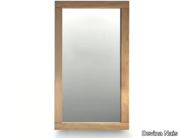 QUADRA - Rectangular framed solid wood mirror _ Devina Nais