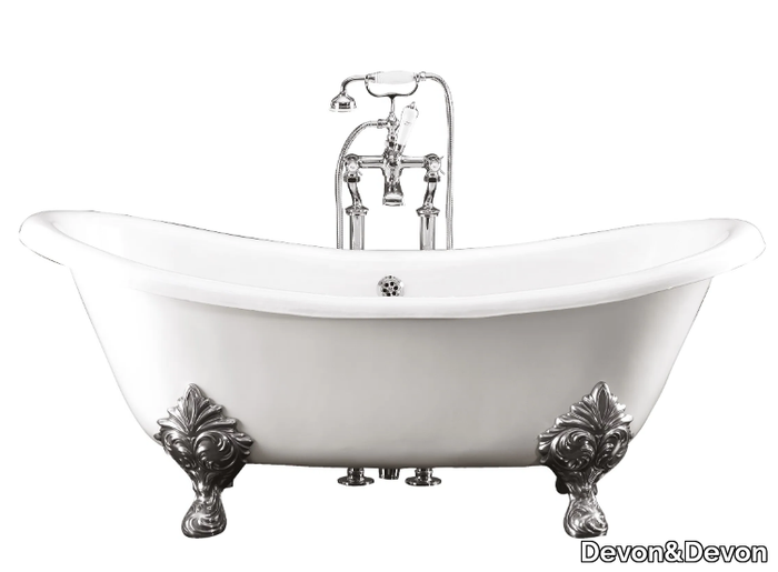 CHÉRIE - Freestanding cast iron bathtub _ Devon&Devon