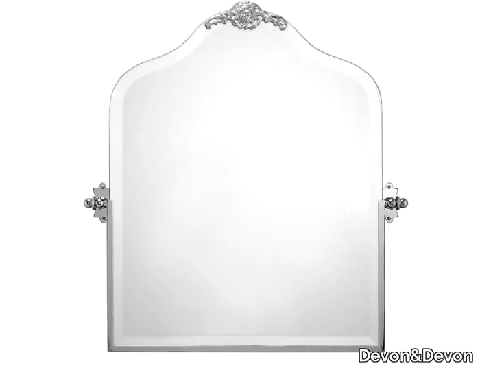 MAYFAIR - Tilting brass framed mirror _ Devon&Devon