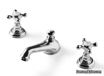 AUSTIN - 3 hole countertop washbasin mixer _ Devon&Devon