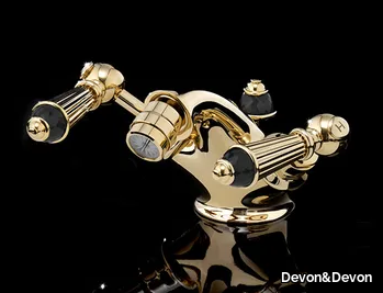 BLACK DIAMOND - Countertop 1 hole bidet mixer _ Devon&Devon