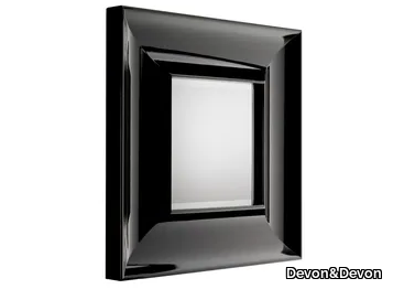 BLACK JACK - Wood framed bathroom mirror _ Devon&Devon