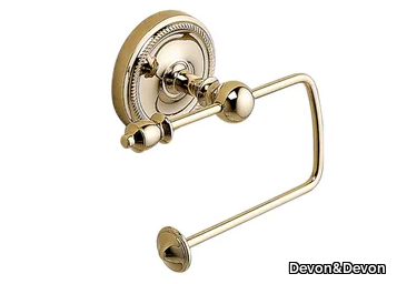 ANTIQUE GEORGIAN - Brass toilet roll holder _ Devon&Devon