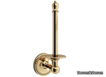 ANTIQUE GEORGIAN - Spare brass toilet roll holder _ Devon&Devon