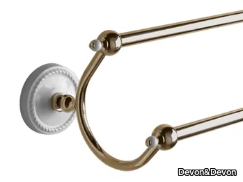 DOROTHY - Brass double towel rail _ Devon&Devon