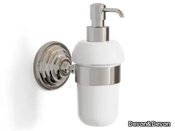 GEMSTONE - Wall-mounted ceramic Bathroom soap dispenser _ Devon&Devon