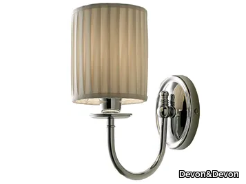 JASMINE 2 - Fabric and brass wall lamp _ Devon&Devon