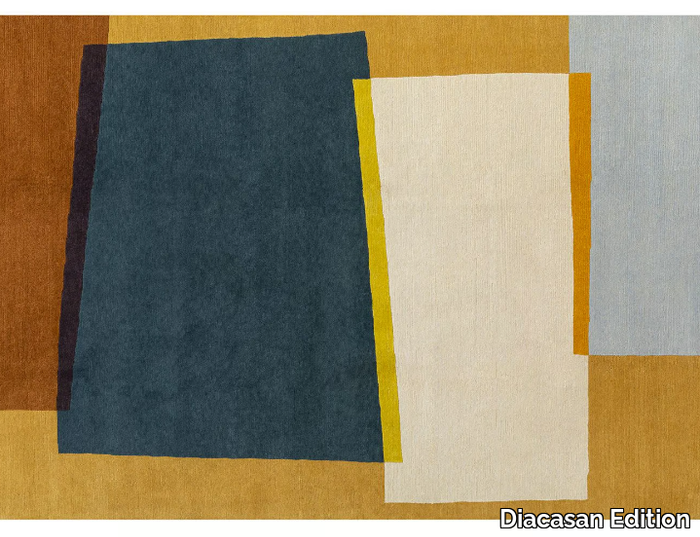 SANTA FE - Rectangular handmade wool rug _ Diacasan Edition